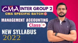 CMA Inter Group - 2 - Management Accounting - 2025-2026